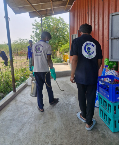 Termite Control Project at a school campus